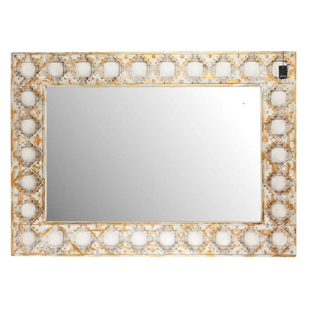 Lustro salonowe TEVOR antique style gold - obrazek 2