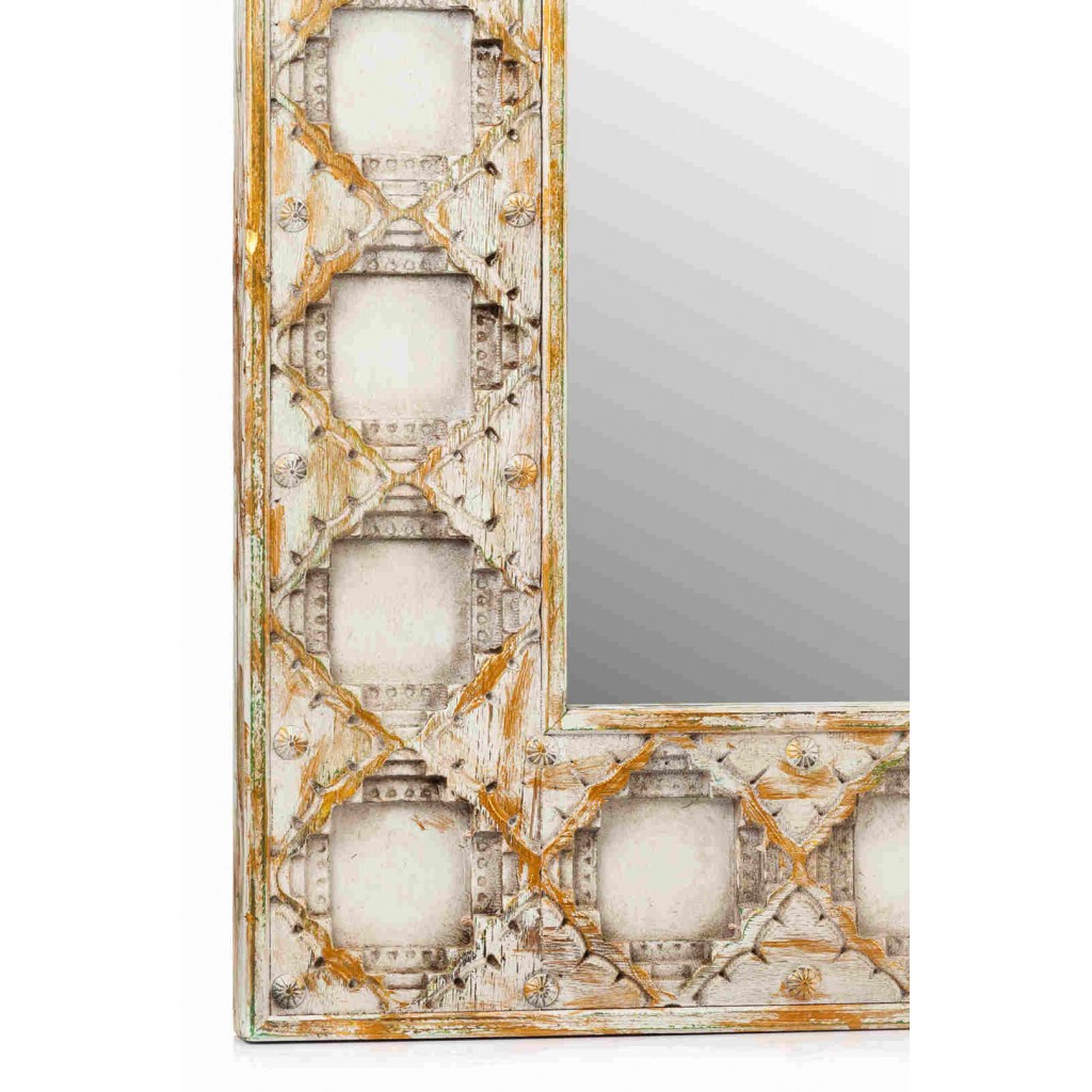 Lustro salonowe TEVOR antique style gold - obrazek 7