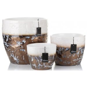 Donica MIDAXI white&copper L