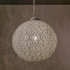 Lampa kula SAILOR metal/szkło/kryształ