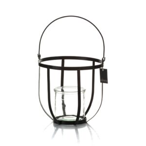 Lampion wiszący SILO z wkład. szklanym
