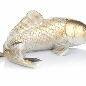 Karp Koi gold - figura dekoracyjna